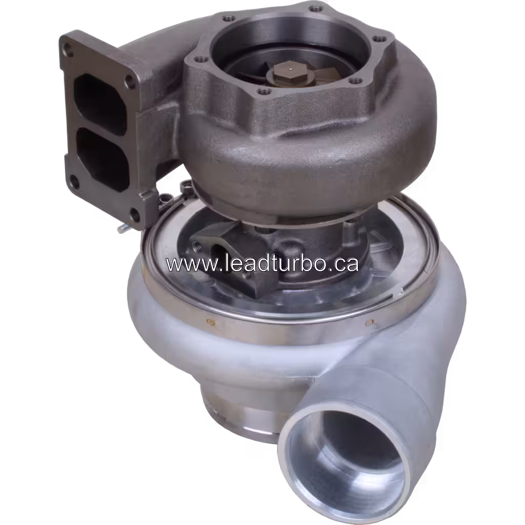 6505-68-5510 KTR110 Turbocharger Replacement for Komatsu D155 bottom 45 degree view