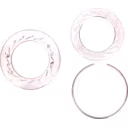 HE500VG VNT nozzle ring assembly side view