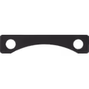 Cummins PowerGen Turbo Part Clamp Plate