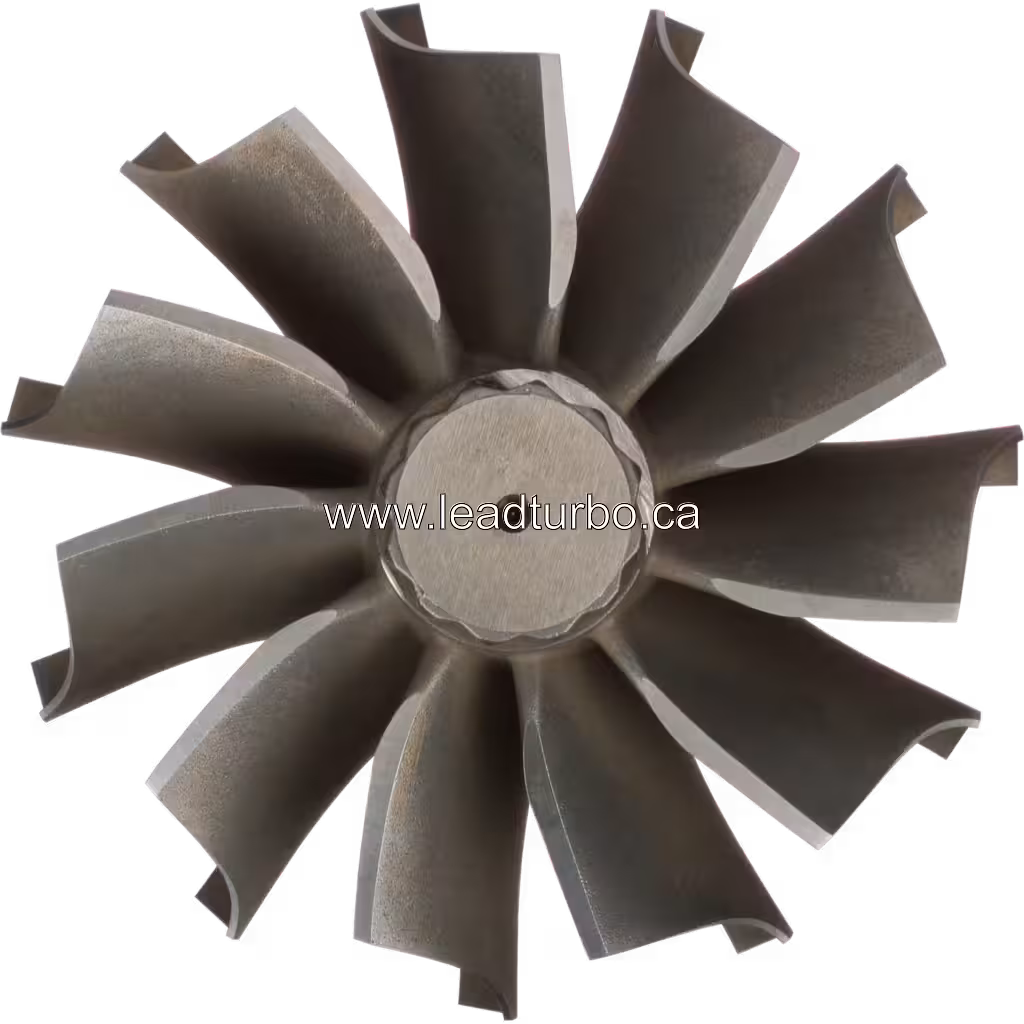 Roue de turbine de rechange pour turbo Cummins KTA38