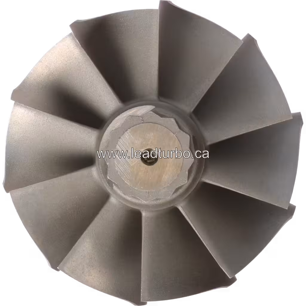 Pièce de turbine aftermarket vue de face