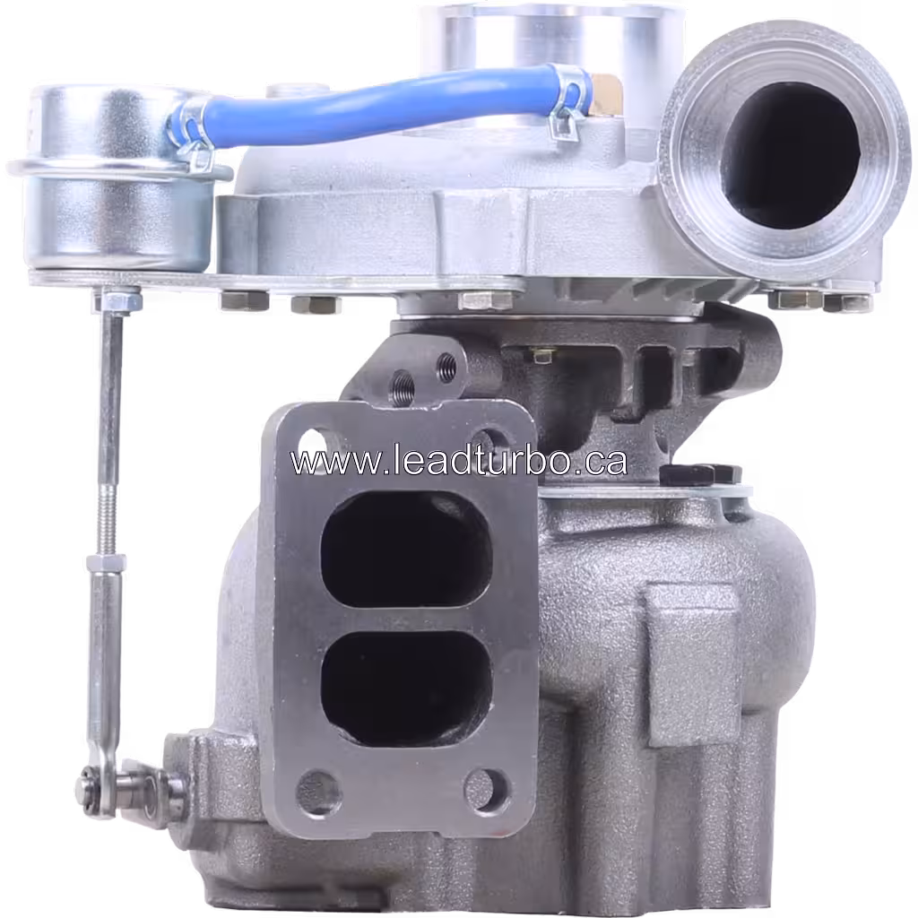 Turbocompresseur 465425-5001 TBP408 avec ligne de refroidissement bleue et boîtier d'échappement
