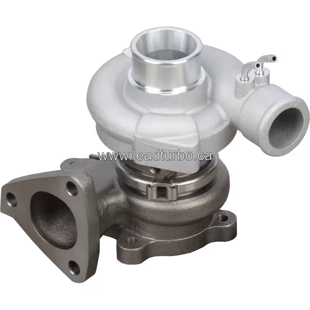 Vue de face du turbocompresseur de remplacement MR355225