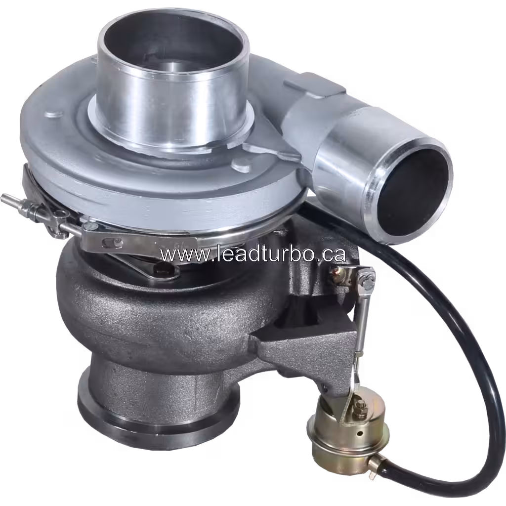 Vue du turbocompresseur C7 pour poids lourds GMC et Caterpillar