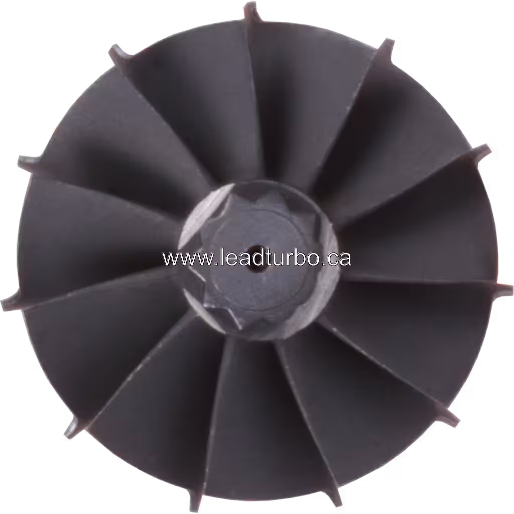 17201-0L040 TW Turbine Wheel for Toyota 1KZ-T 1KD-FTV CT Turbo top view