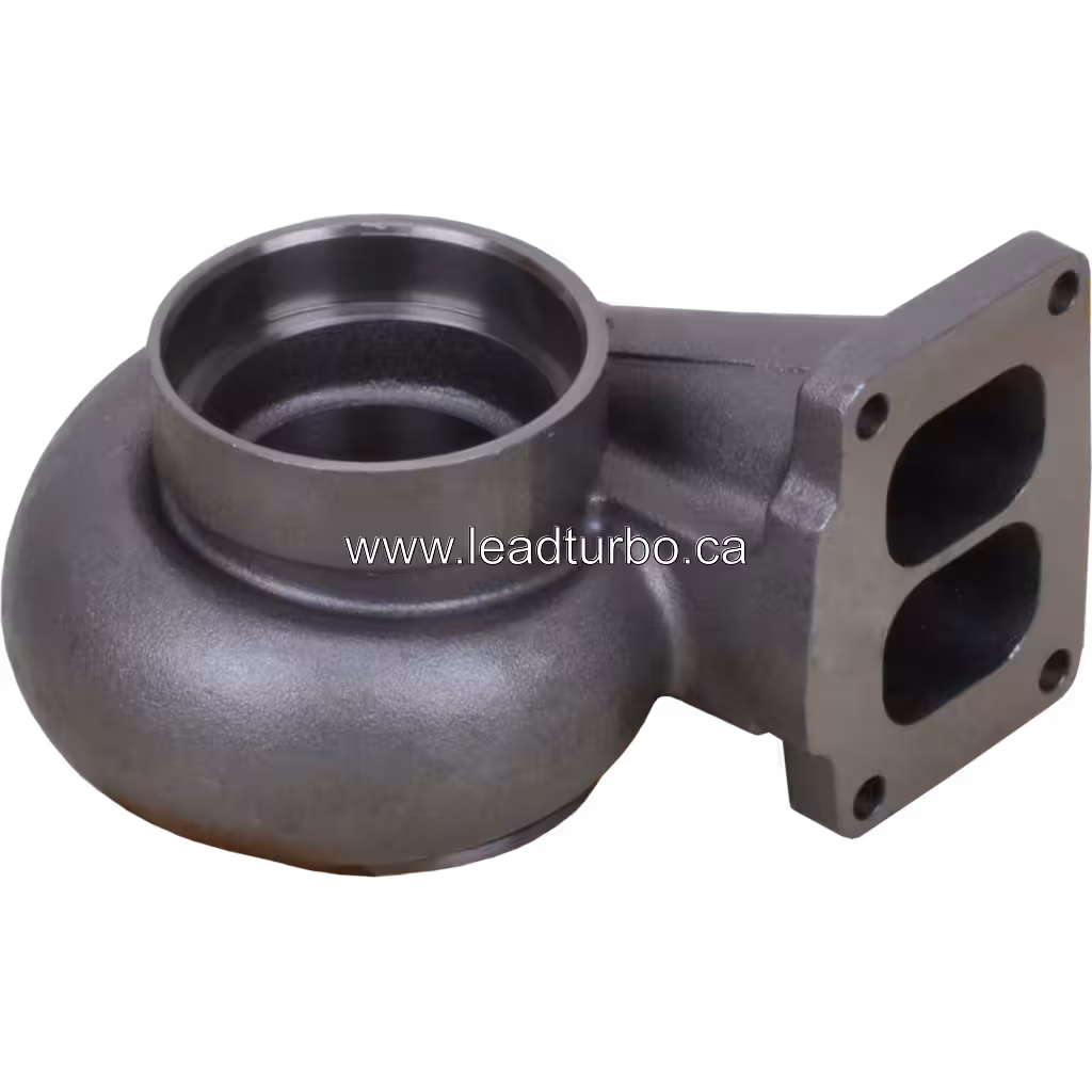 Vue du carter turbine turbo CAT D6G