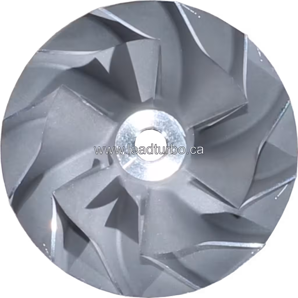 Aftermarket turbo compressor wheel replacement part