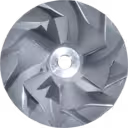 Aftermarket turbo compressor wheel replacement part