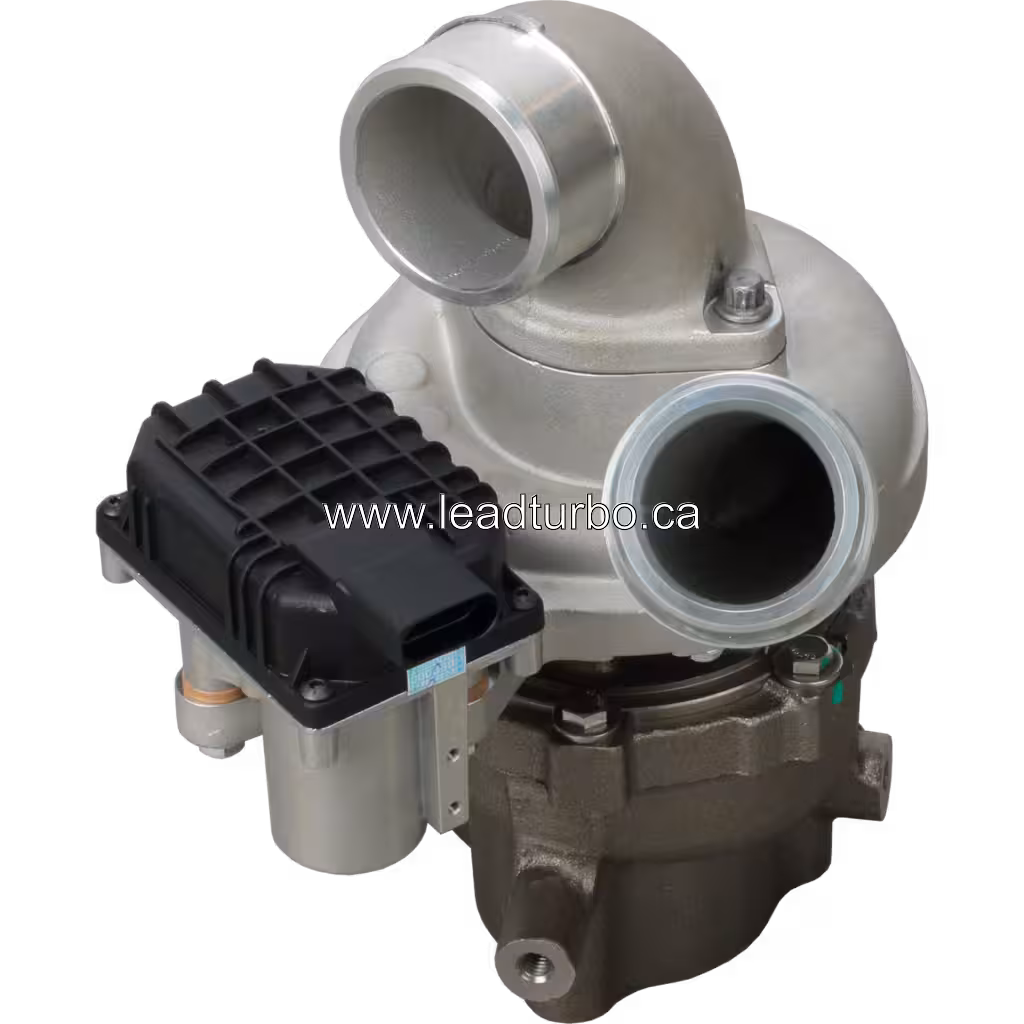 Hyundai D4CB Turbocharger Replacement Front View