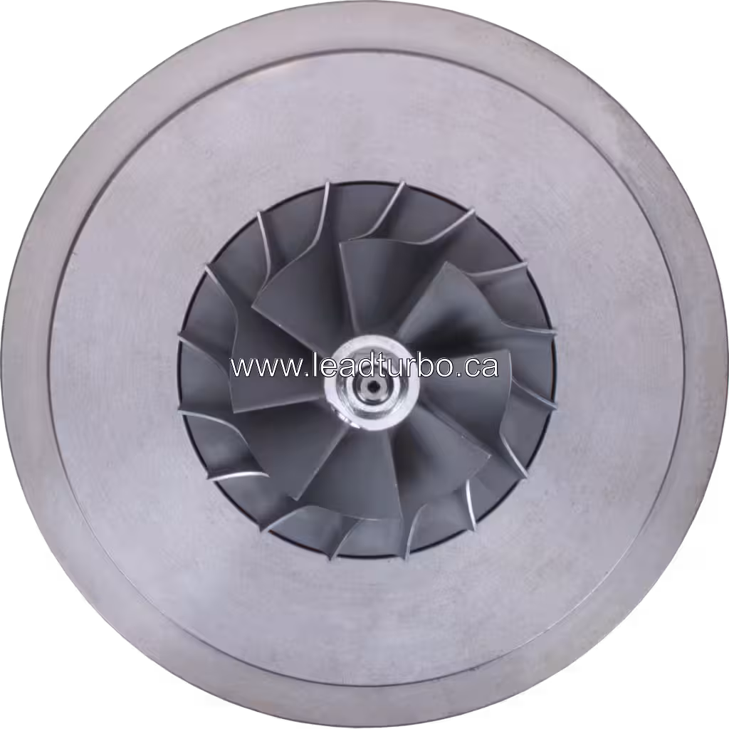 Turbocharger Core Replacement top view