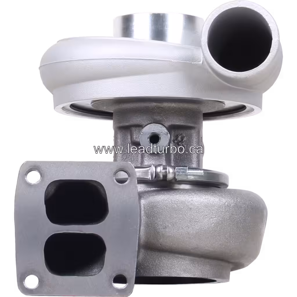 Vue avant du turbocompresseur 49188-01254 TDO8H montrant la roue compresseur
