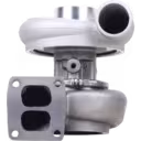Vue avant du turbocompresseur 49188-01254 TDO8H montrant la roue compresseur