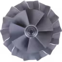 J96 turbo rotor assembly side profile