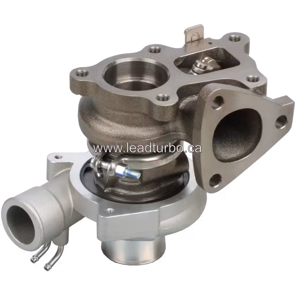 49177-02500 TD04 Turbocharger Replacement for Mitsubishi 4D56 bottom 45 degree view