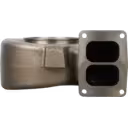 Carter Turbine HX85 3534166-cast de Remplacement pour Moteurs Cummins KT306/C1800 thumbnail 2