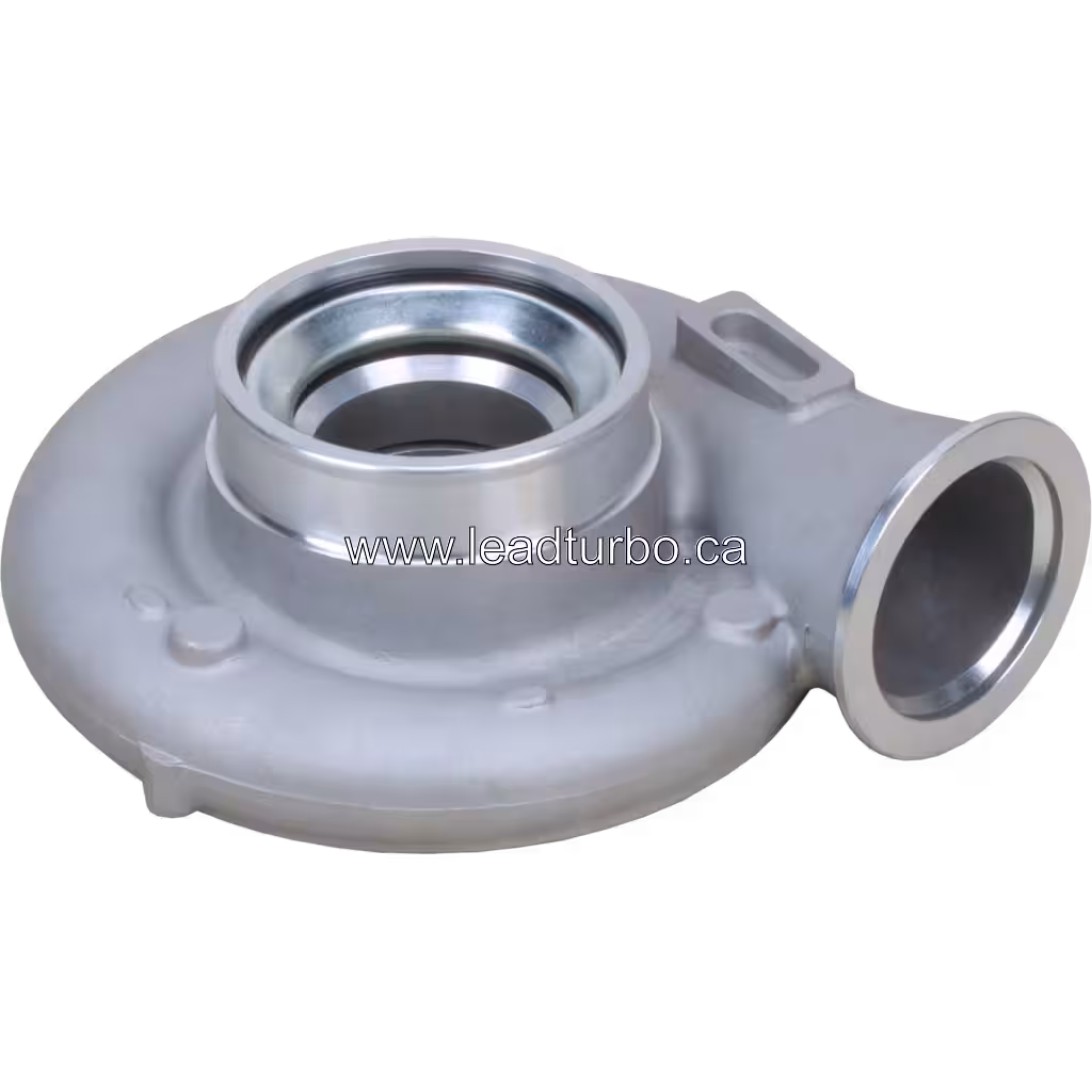 Vue latérale carter compresseur turbo HE551V IVECO