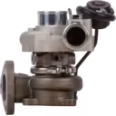 Hyundai D4BH Turbocharger Assembly Front View