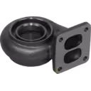 TO4B59 Turbocharger Exhaust Housing Side View