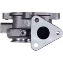 Carter turbine de turbocompresseur pour MITSUBISHI 4M40 vue de face