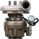 Turbocompresseur 2834546 HX52W avec carter compresseur argenté et carter turbine gris