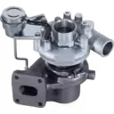 Vue avant du turbocompresseur de remplacement pour Mitsubishi Canter