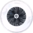 FOR 112-4896 S2ESL-113 turbocharger core front view with compressor and turbine wheels
