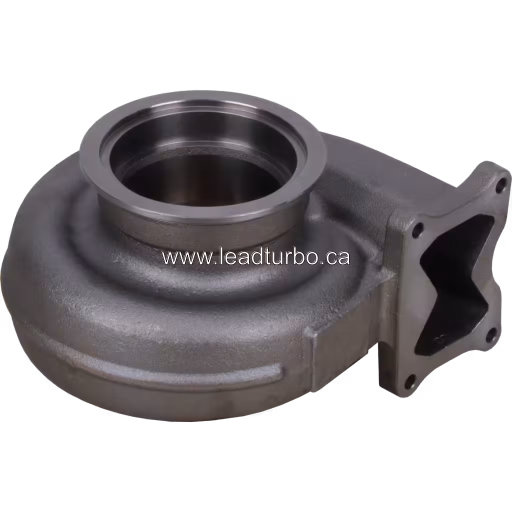 3800950 TH HX83 Turbine Housing for Cummins QSK50 1500HP 45 degree view