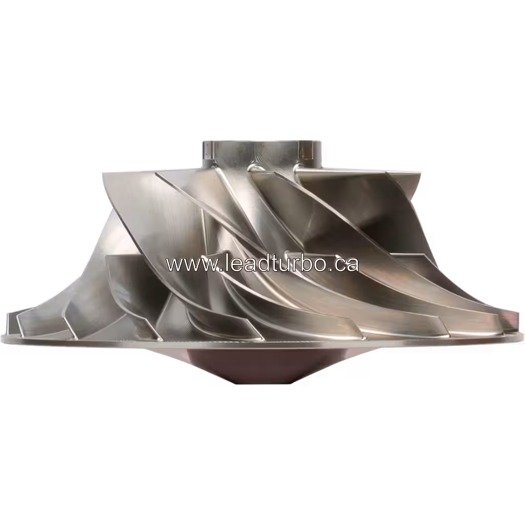 4041789 CW Compressor Wheel for Cummins QSK60 HE851 Turbo Replacement front view