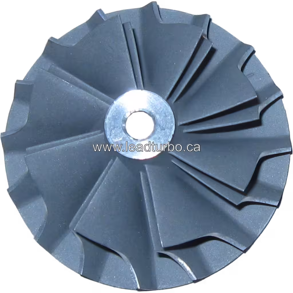 J96 Turbocharger Compressor Wheel Side Profile