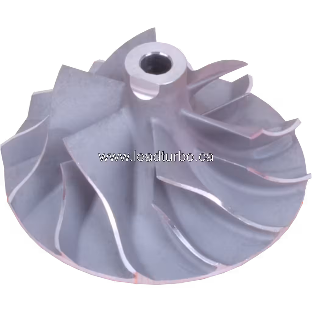 Aftermarket compressor wheel for turbocharger replacement