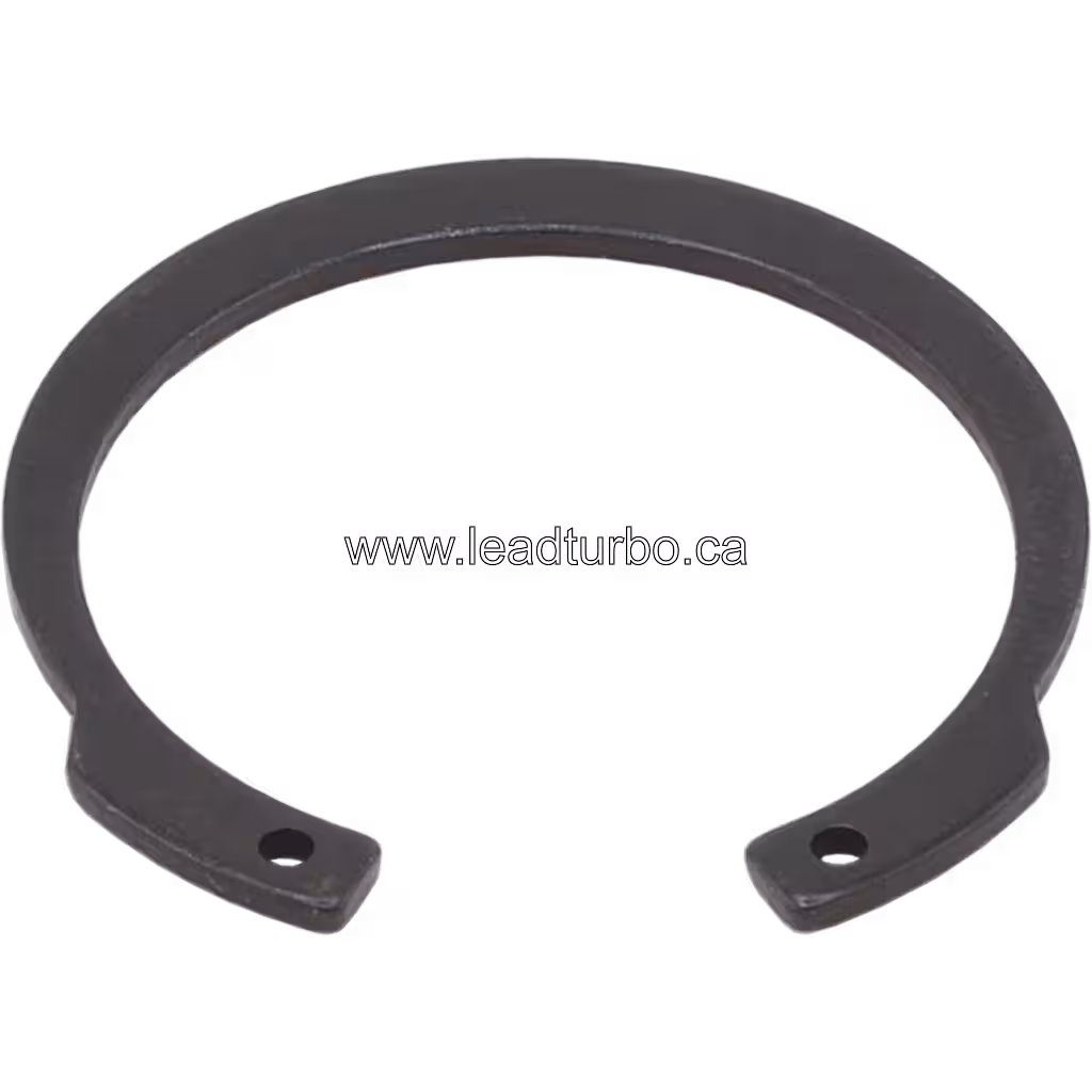 45-degree angle view of S4TW-509 turbocharger retaining ring, aftermarket replacement
