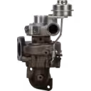 Vue avant du turbochargeur MR968080 TF035HL2-12GK avec boîtier compresseur et actionneur
