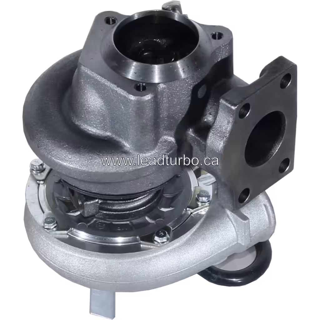Turbocompresseur 2674A358 GT2052 pour Perkins T4 40AA bottom 45 degree view