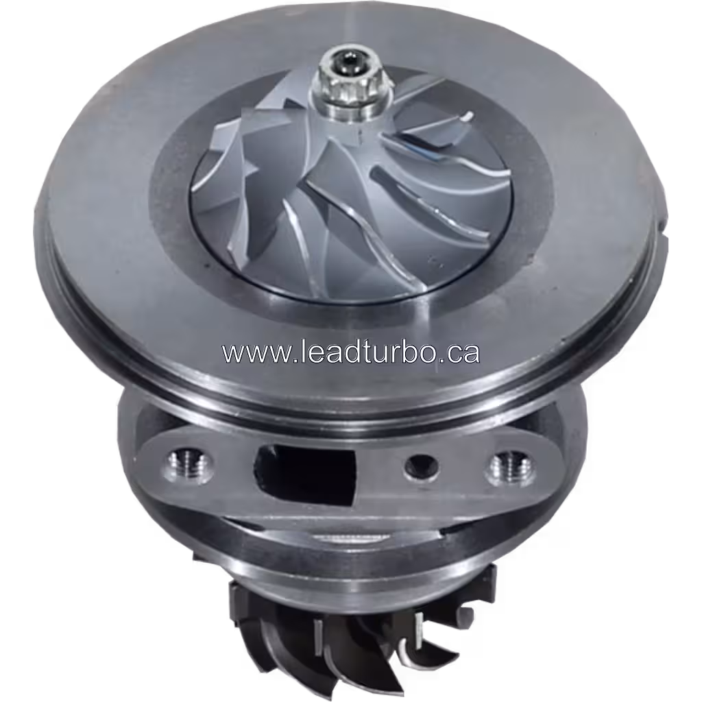 CT20 core side view showing mounting flange and bearing housing