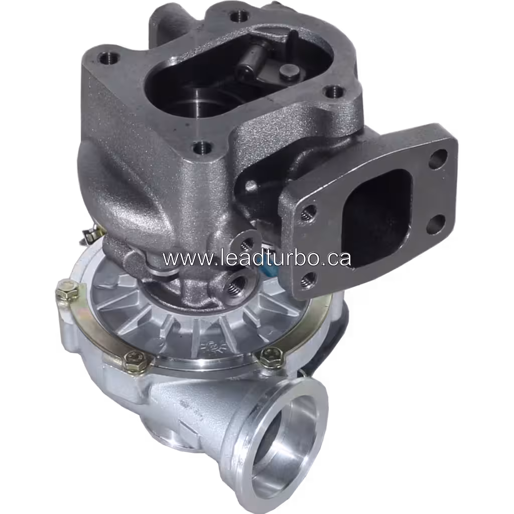 Water-cooled 53169887024 turbocharger housing with visible coolant passages