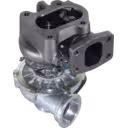 Water-cooled 53169887024 turbocharger housing with visible coolant passages