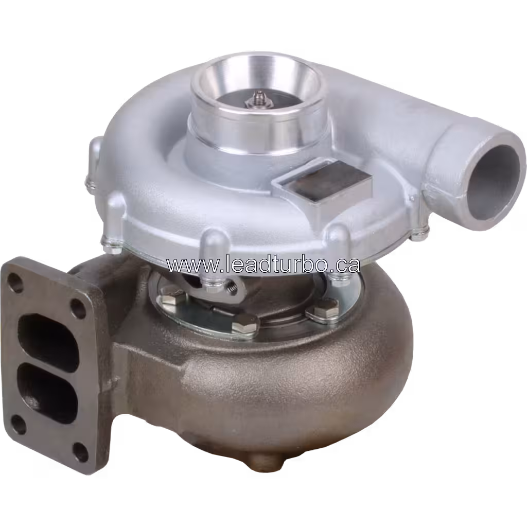Front view of 53279886421 turbocharger assembly