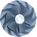 Roue de compresseur turbo J96 finition gris mat