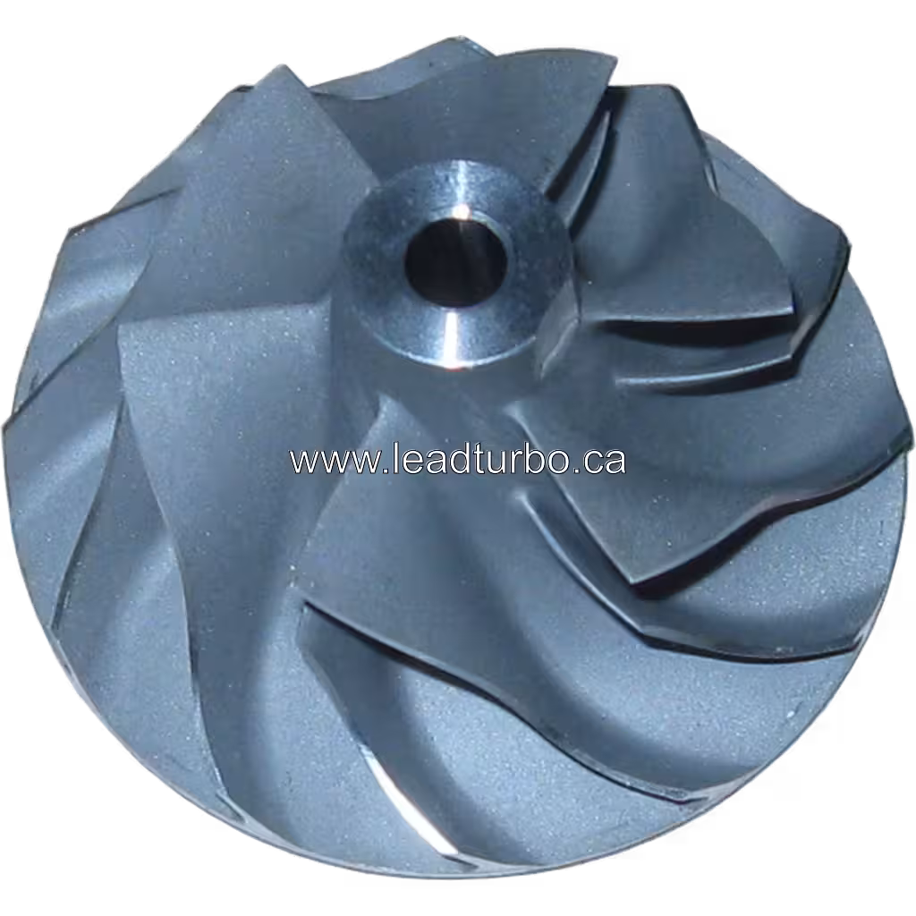 Compressor wheel J96 FOR 49187-00270 CW vue de dessus