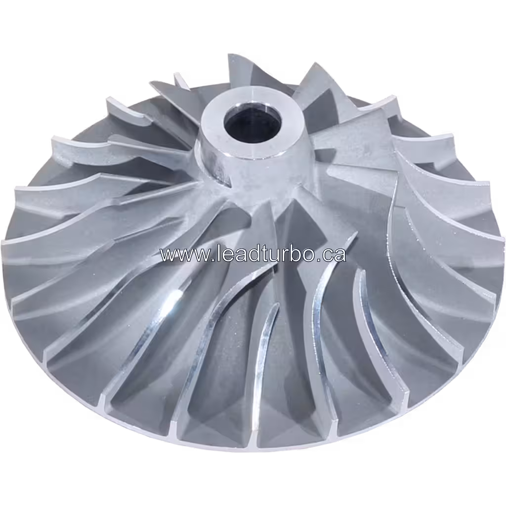 Aftermarket compressor wheel for turbocharger replacement