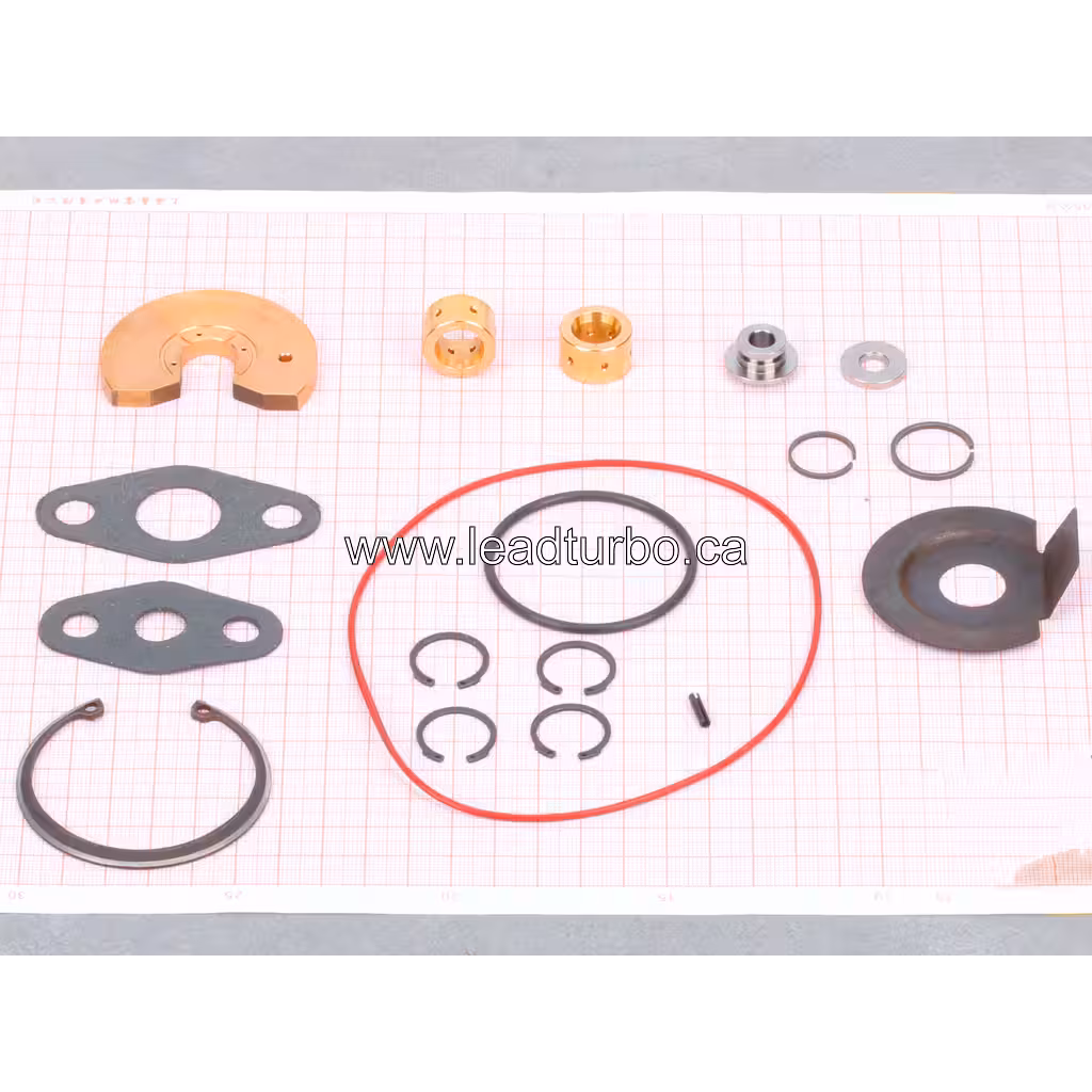 Kit de réparation 318383 pour turbo B2-3067NRAKB 0 70 Perkins 1106D 45 degree view