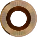 Détail du palier de turbo 6506-21-0110 avec rainure centrale