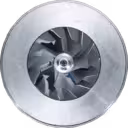 49174-09200 TD08-22D 28 turbocharger core assembly front view
