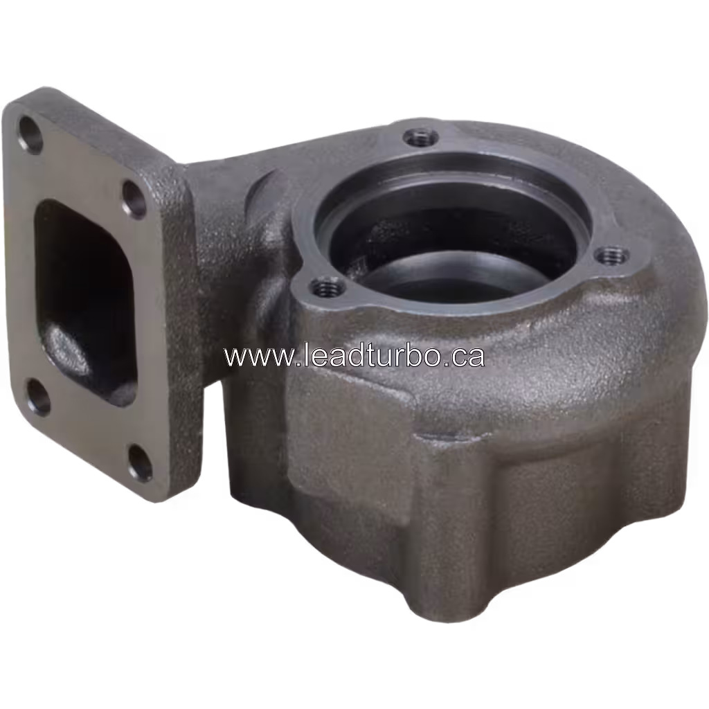 Vue de bas de la turbine housing 318271 S100 pour Deutz BF4M2012C