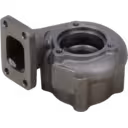 Vue de bas de la turbine housing 318271 S100 pour Deutz BF4M2012C
