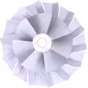 Roue Compresseur J96 FOR 008 096 7799 CW de Remplacement pour Turbochargeur thumbnail 1