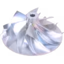 Roue Compresseur de Turbochargeur FOR 53049700144B BCW-R pour J96 - Pièce de Remplacement thumbnail 2