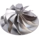 Roue Compresseur 301-6869 CW pour Turbocharger GTB4708BLN - Pièce de Remplacement CAT thumbnail 3