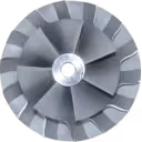171861 Compressor Wheel Replacement for CAT 3126B Turbocharger thumbnail 1