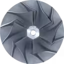 Roue Compresseur 446618-0026 pour Turbo TO4E55 - Pièce de Remplacement Daewoo thumbnail 1